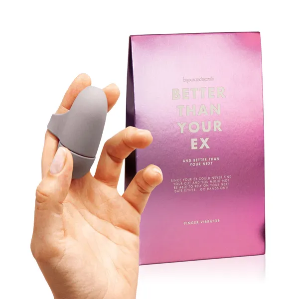 Bijoux Indiscrets Clitherapy fingervibrator, produktbilde