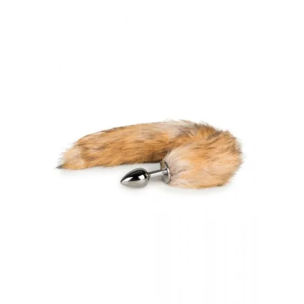 EasyToys Fox Tail metallplugg med revehale