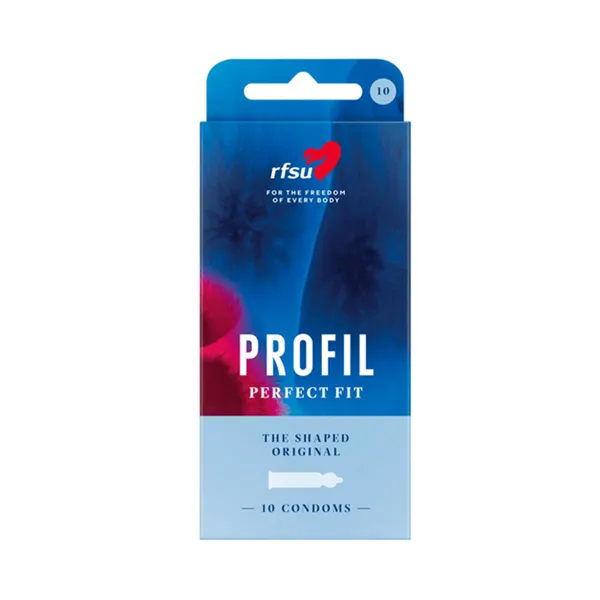 Pakke med RFSU Profil kondomer