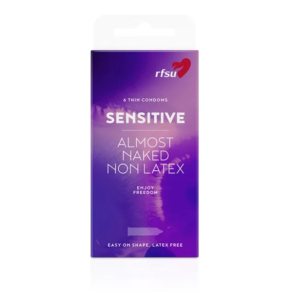Pakke med RFSU So Sensitive kondomer