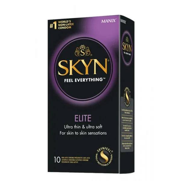 Pakke med SKYN Elite kondomer